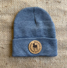 Load image into Gallery viewer, RDCR Leather Patch Beanie