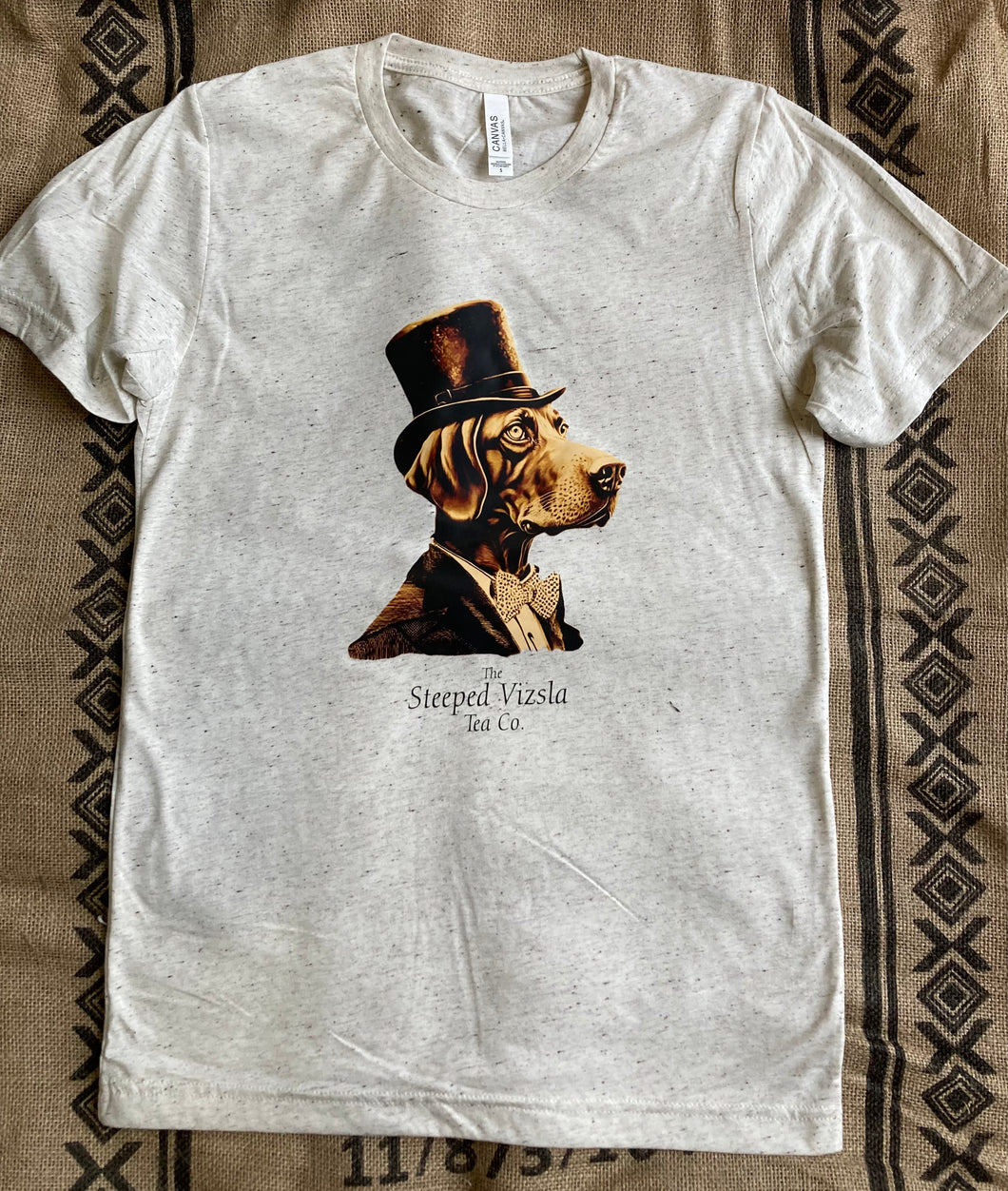 Steeped Vizsla Tea Co. Logo T Shirt