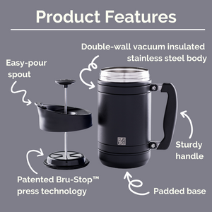 RDCR Logo French Press