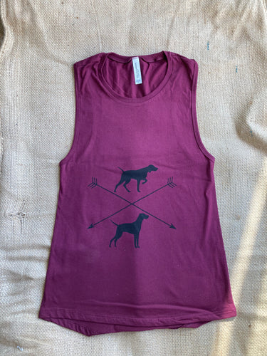 Vizsla Votive Ladies Tank