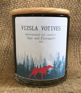 Vizsla Votives- Soy Candles