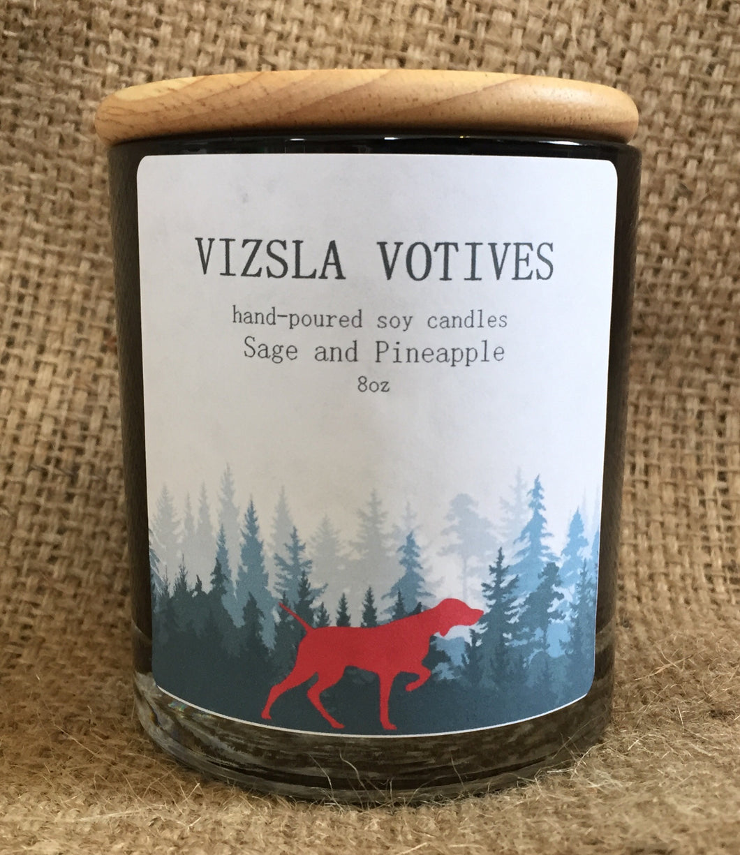 Vizsla Votives- Soy Candles